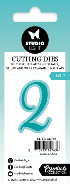 Troqueles de corte SL NR. 2 Essentials 35x56x1mm 2 pzas n.º 746-2