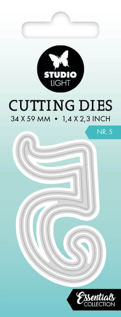 SL Cutting Dies NR. 5 Essentials 34x59x1mm 2 PC nr.749-1