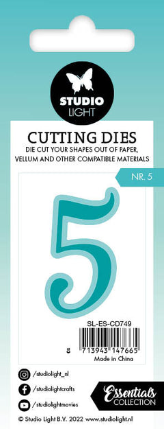 SL Cutting Dies NR. 5 Essentials 34x59x1mm 2 PC nr.749-2