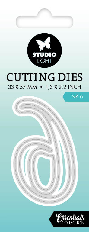 SL Matrices de découpe NR. 6 Essentiels 33x57x1mm 2 PC nr.750-1