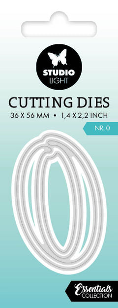 SL Matrice de découpe NR. 0 Essentiels 36x56x1mm 2 PC nr.754-1