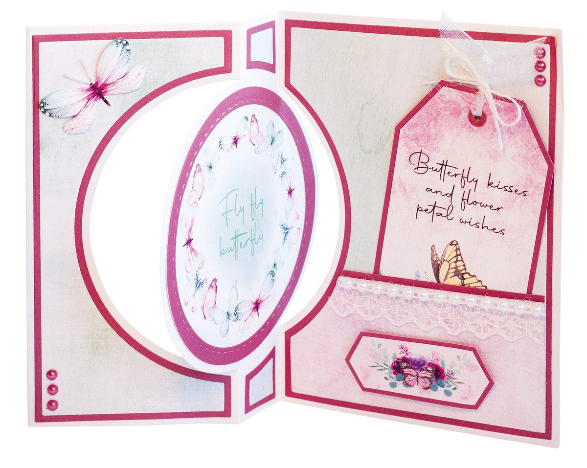 SL Cutting Die Circle Folding Card Shape Essentials 11 PC-4
