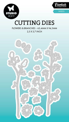 SL Cutting Die Weeds Essentials 12 PC-1