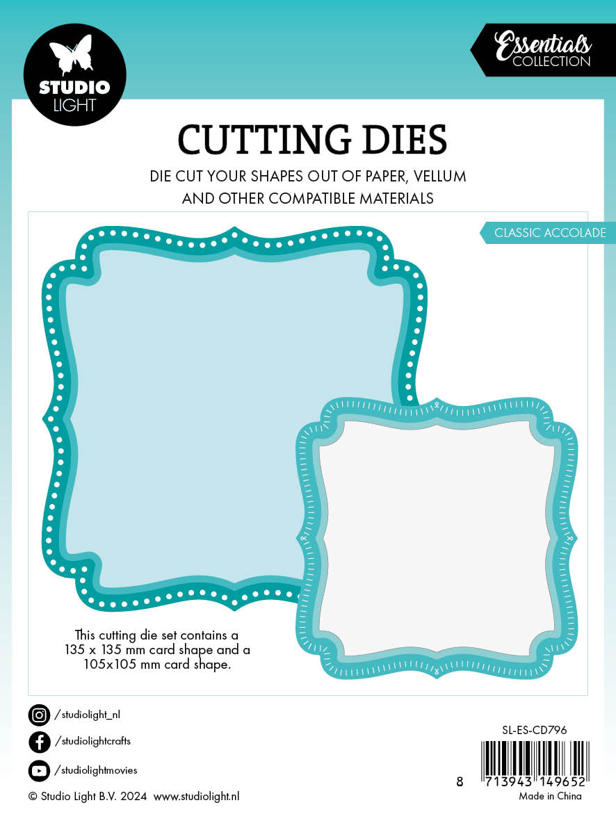 SL Cutting Dies Classic Accolade Essentials 6 PC-3
