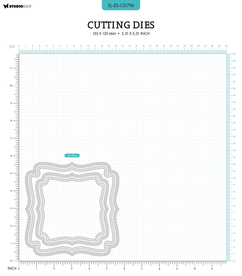 SL Cutting Dies Classic Accolade Essentials 6 PC-2
