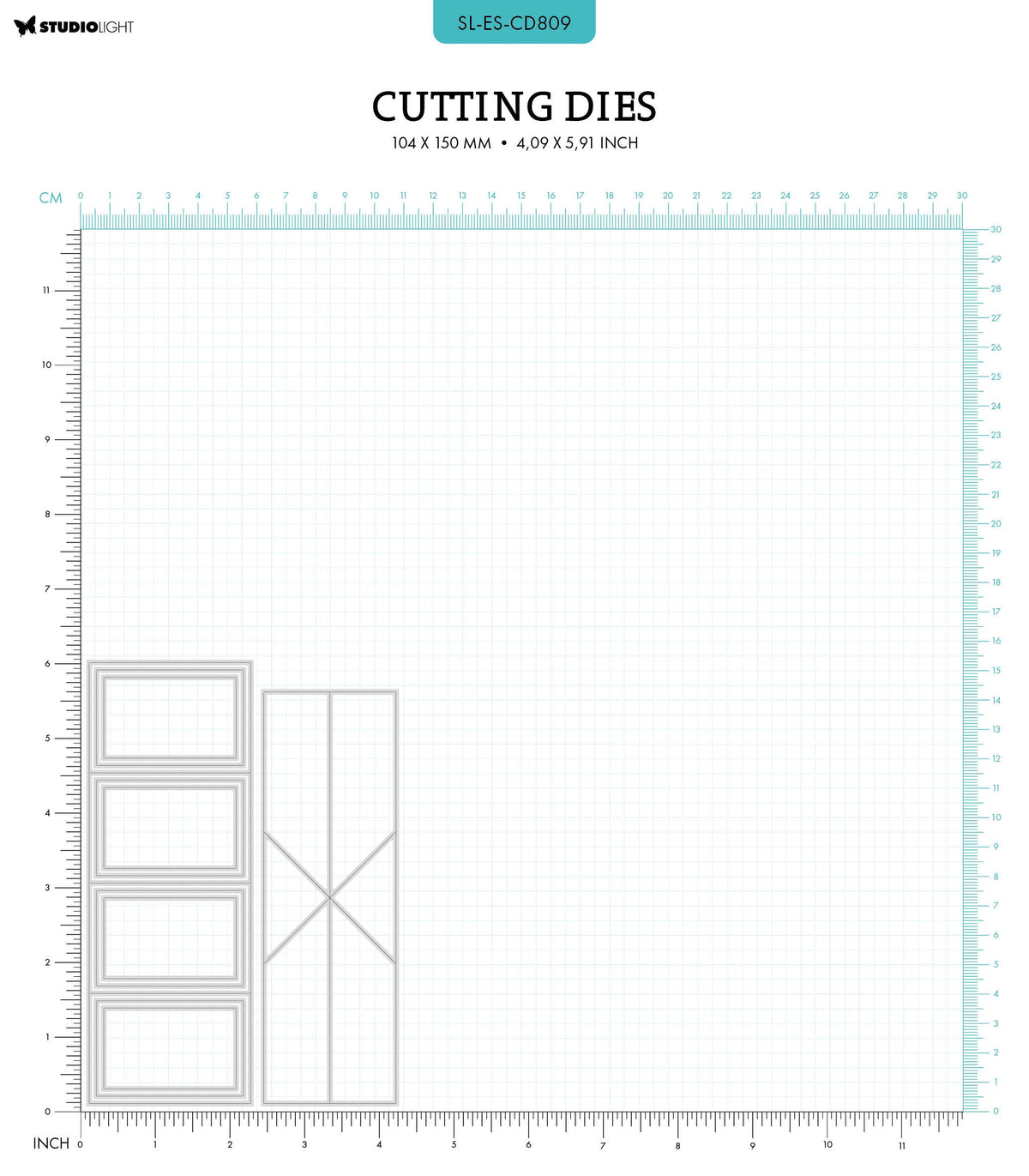 SL Cutting Dies Pop-Up Cards Essentials 10 PC-2