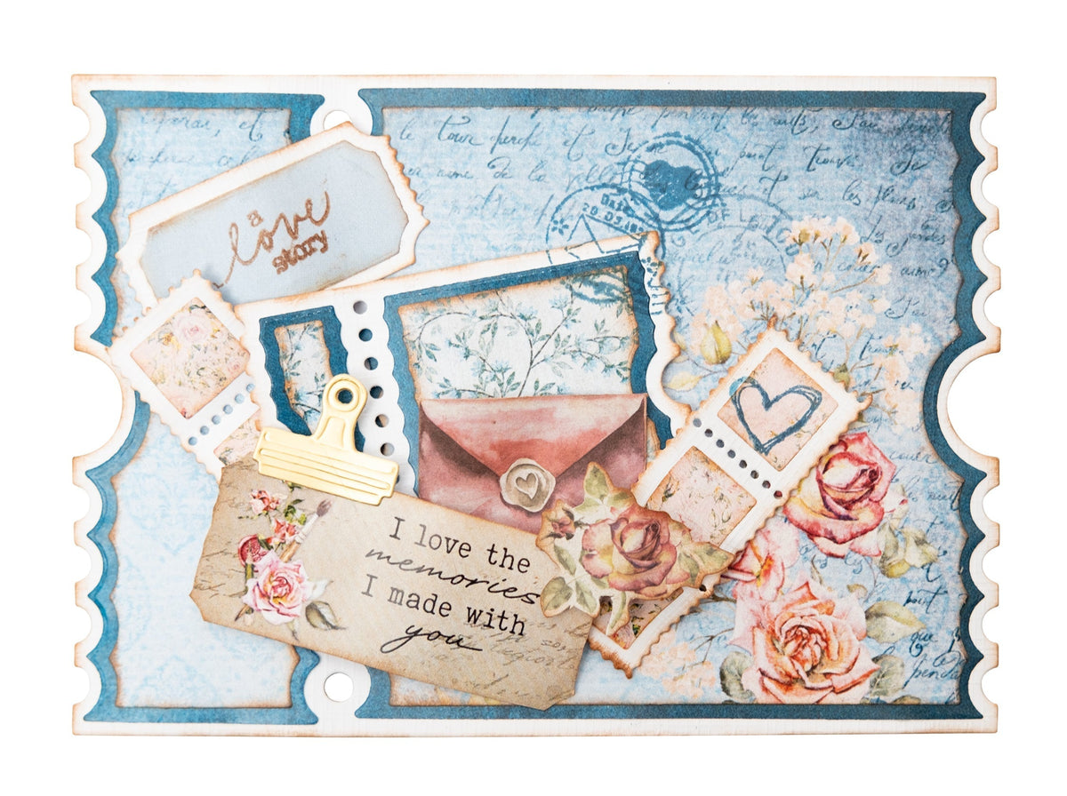 SL Clear Stamps Elements Vintage Diaries 17 PC-4