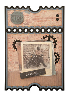 SL Cutting Dies Ticket Card Shape Essentials 5 PC-6