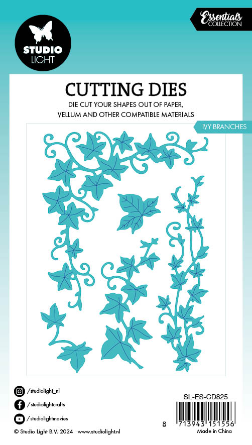 SL Cutting Dies Ivy Branches Essentials 5 PC-3