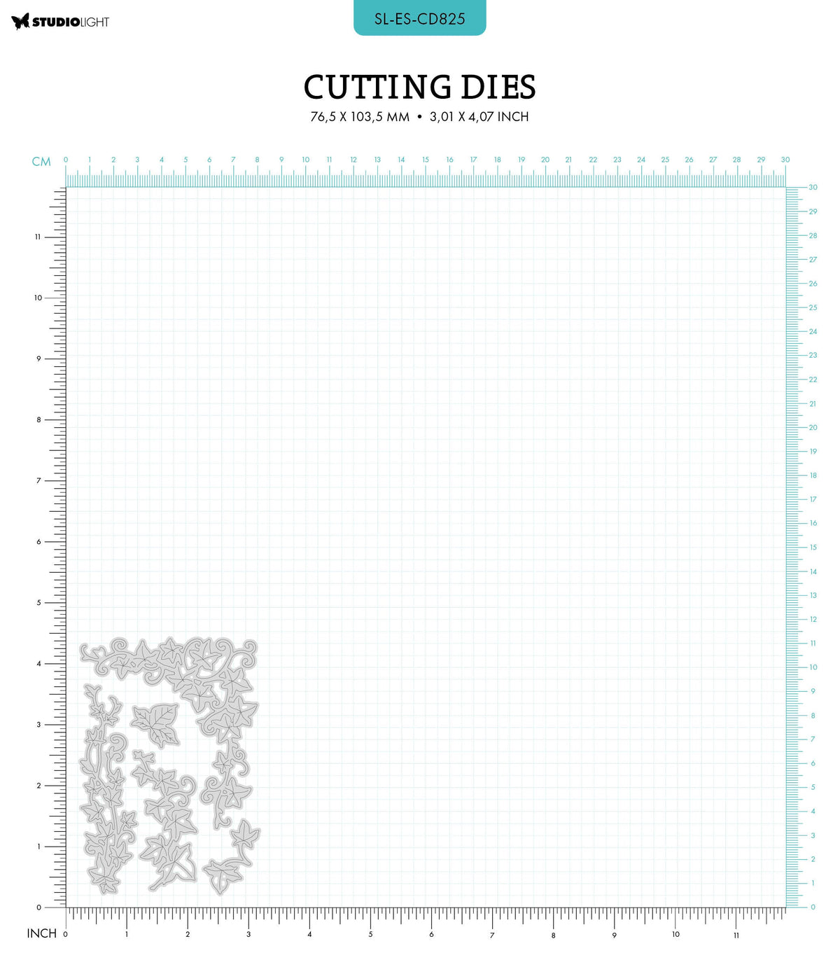 SL Cutting Dies Ivy Branches Essentials 5 PC-2