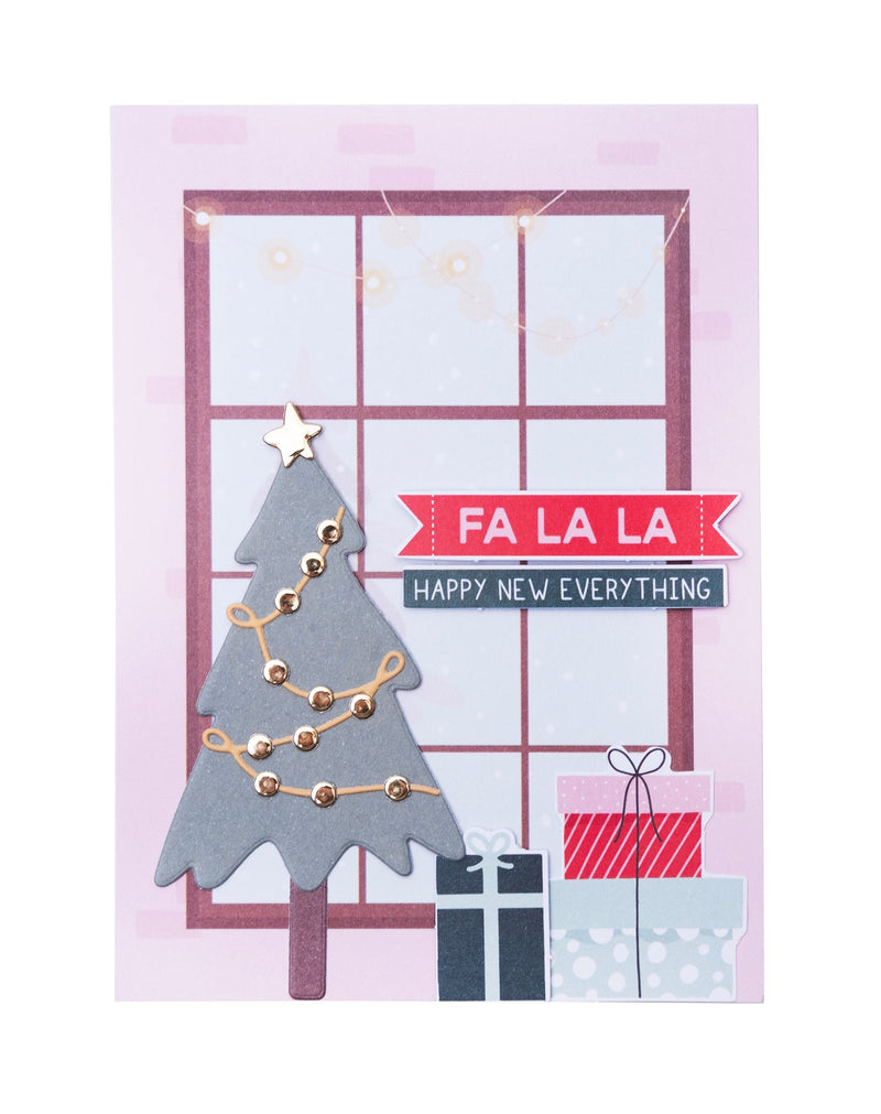 SL Die-Cut Designer Paper Pad Sweet Christmas Essentials 28 SH-3