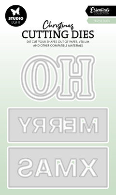SL Cutting Dies Festive Texts Essentials 4 PC-1