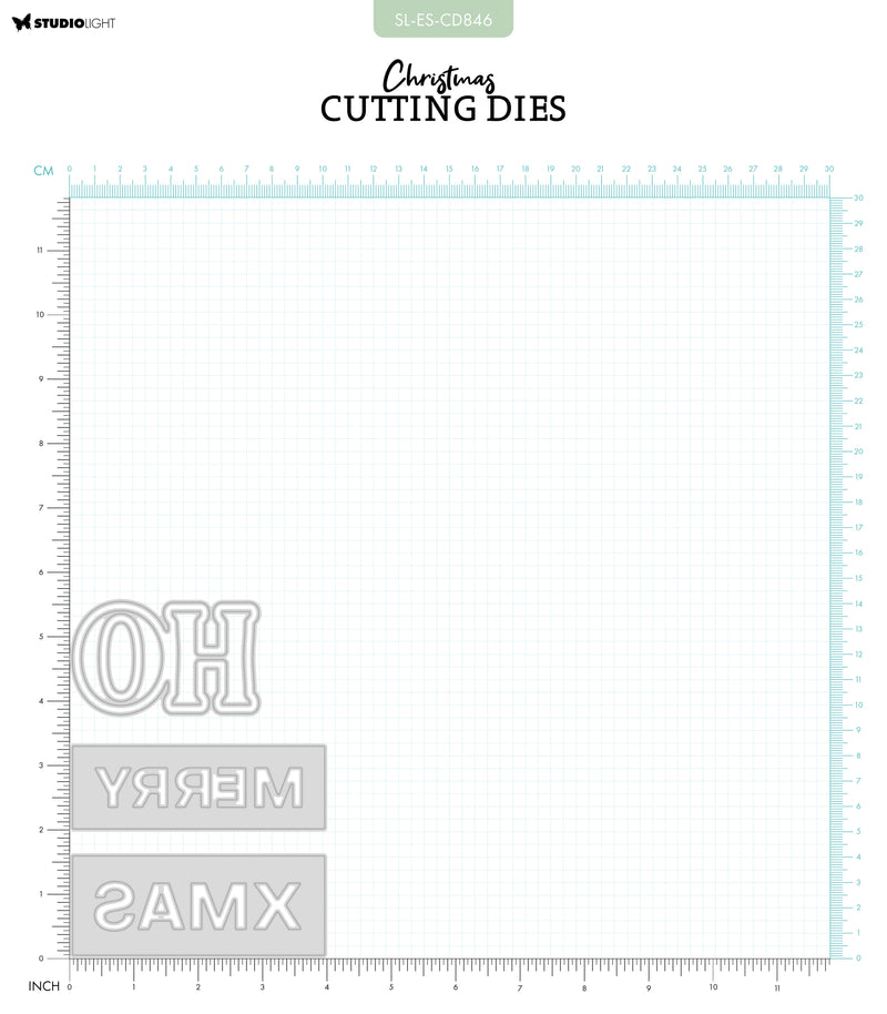 SL Cutting Dies Festive Texts Essentials 4 PC-3