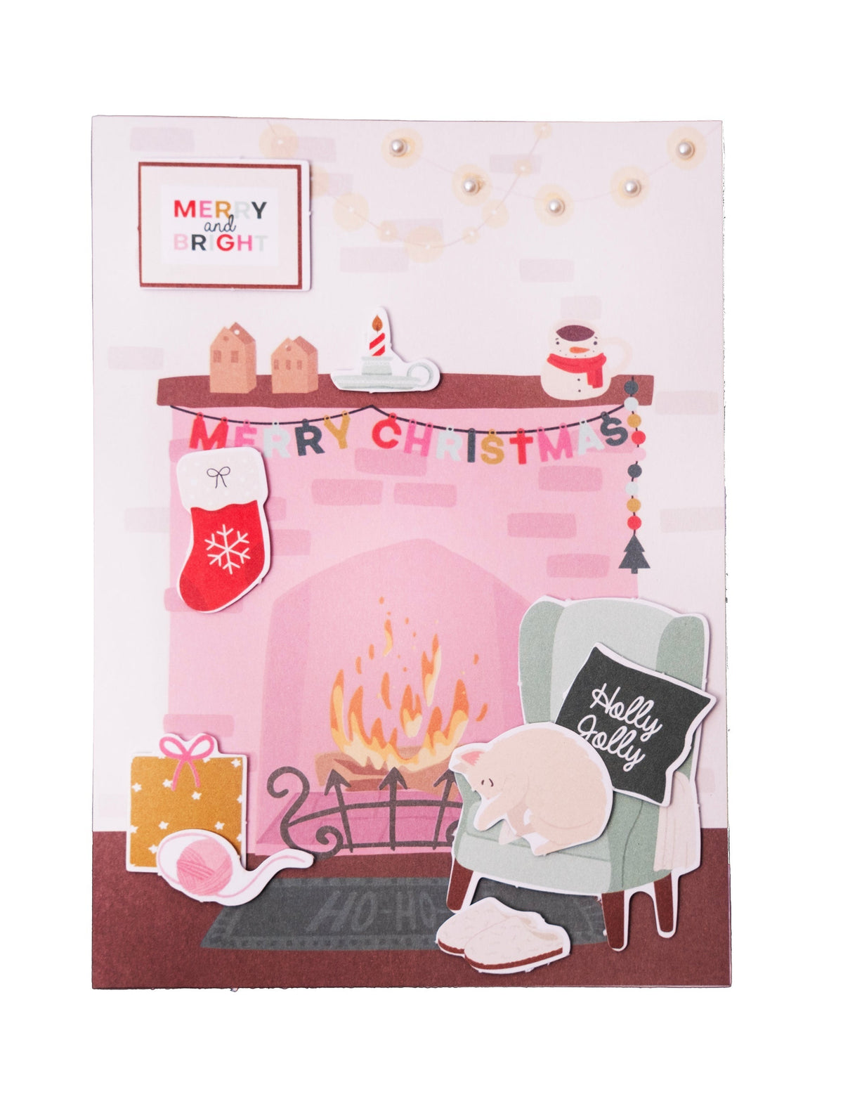 SL Die-Cut Designer Paper Pad Sweet Christmas Essentials 28 SH-5