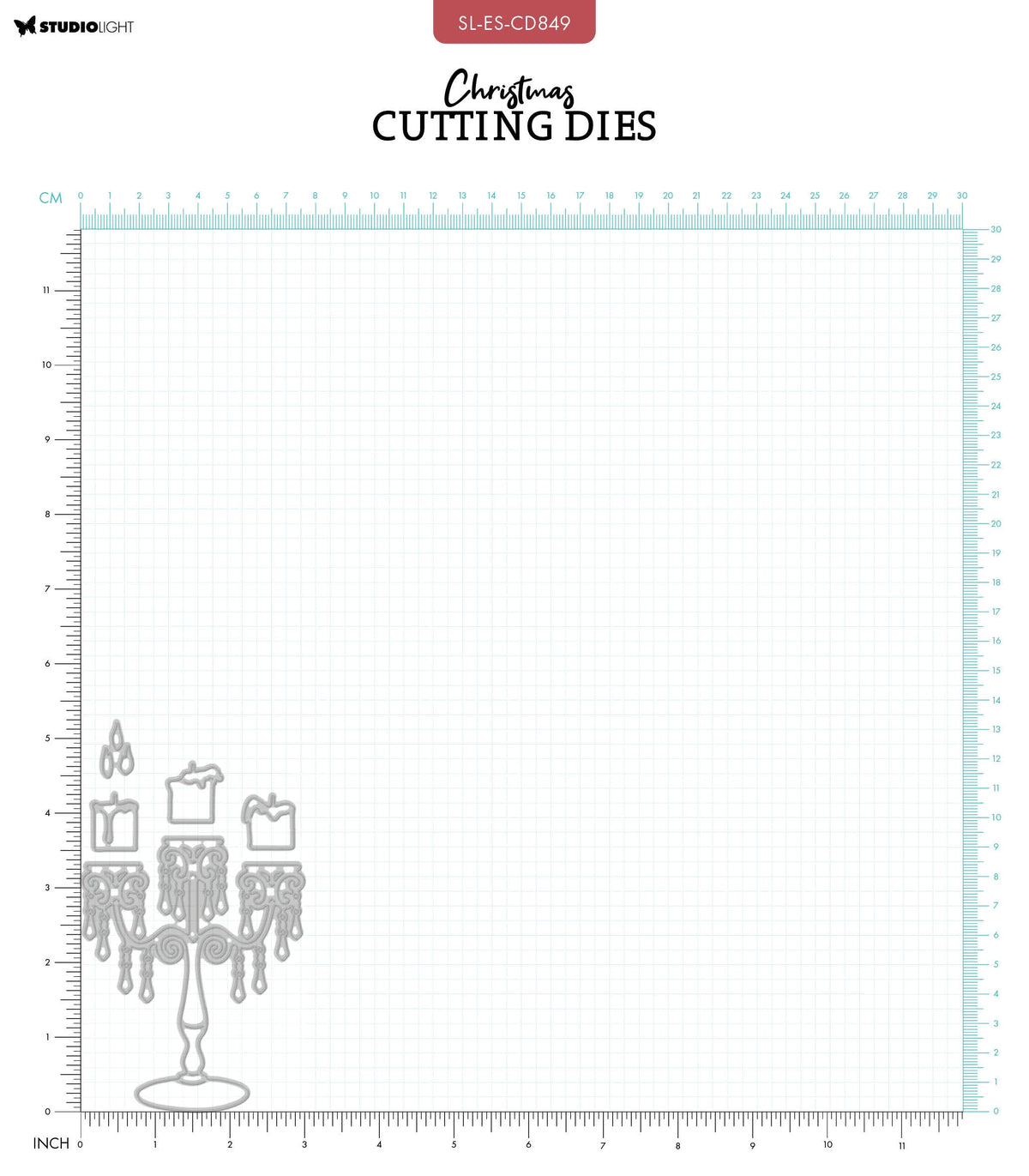 SL Cutting Dies Classic Candlestick Essentials 5 PC-3