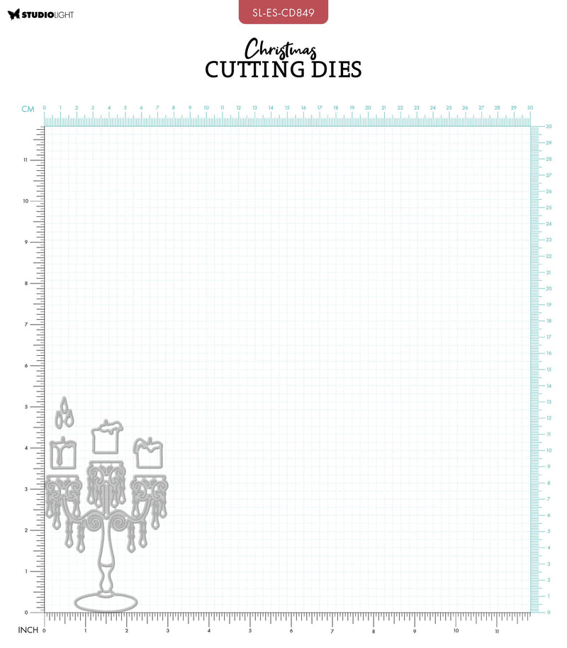 SL Cutting Dies Classic Candlestick Essentials 5 PC-3
