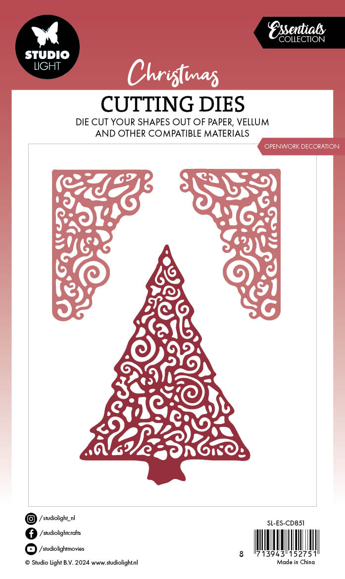 SL Cutting Dies Openwork Decoration Essentials 3 PC-2