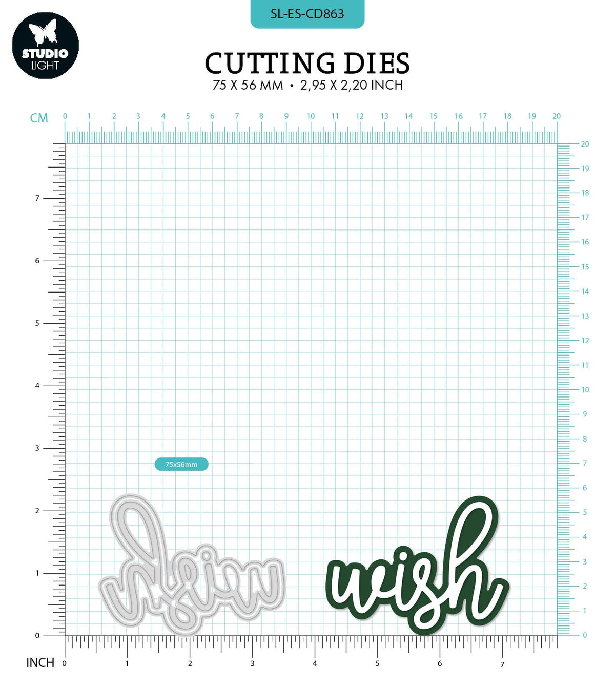 SL Cutting Dies Wish Essentials 2 PC-2