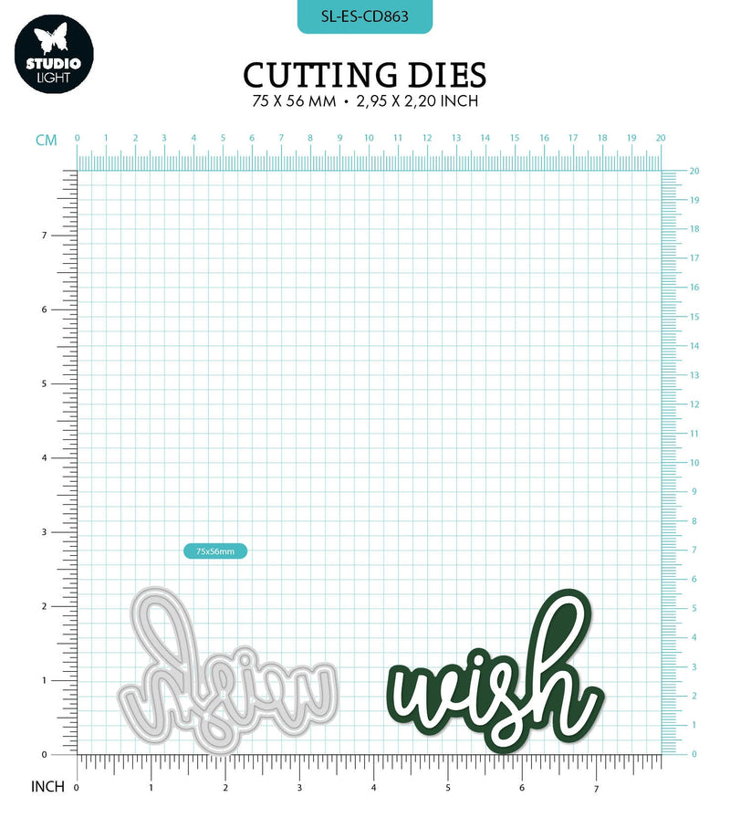 SL Cutting Dies Wish Essentials 2 PC-2