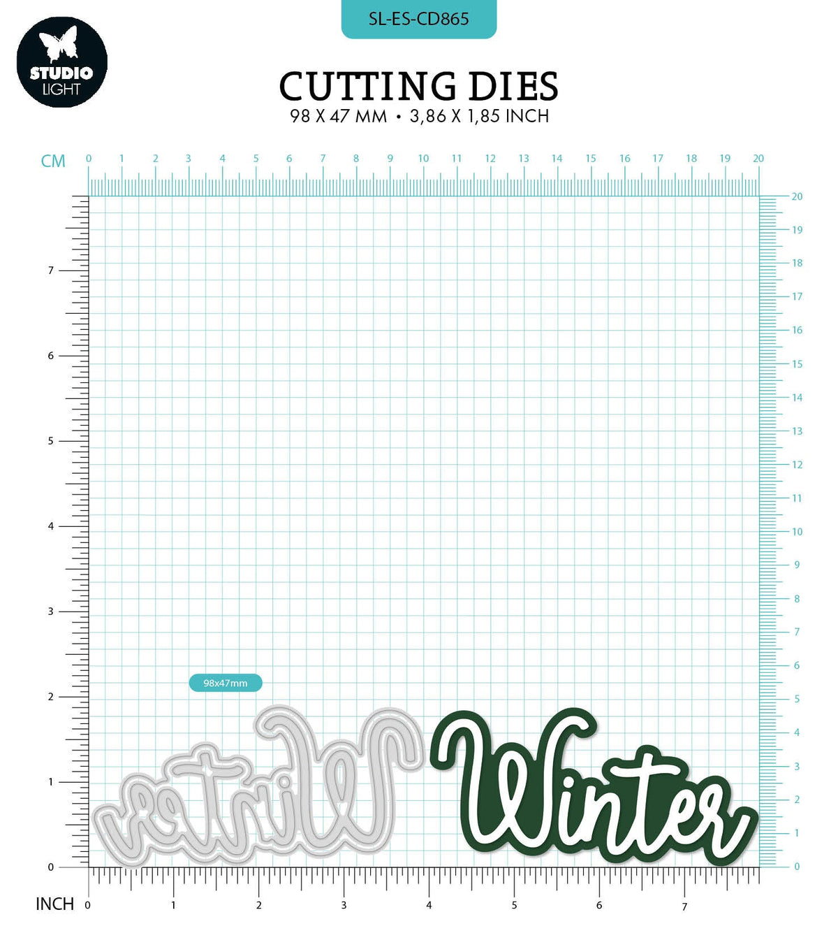SL Cutting Dies Winter Essentials 2 PC-2