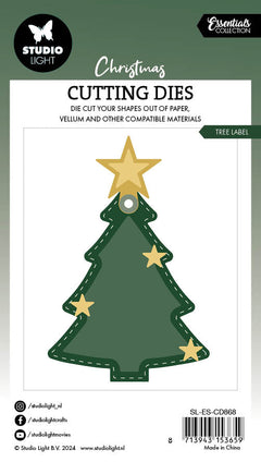 SL Cutting Dies Tree Label Essentials 6 PC-3