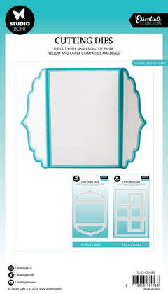 SL Cutting Dies Classic Shutter Card Essentials 7 PC-3