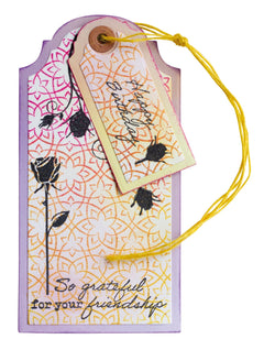 SL Tampon transparent Volutes de roses Essentiels 4 pces-4