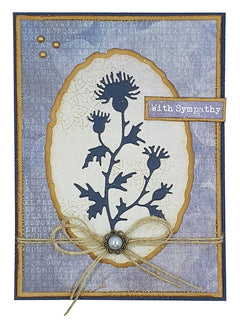 SL Clear Stamp Floral Pattern Essentials 1 PC-6