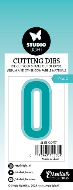 SL Cutting Die Number 0 Essentials 1 PC-2