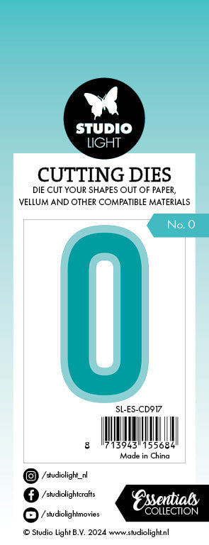 SL Cutting Die Number 0 Essentials 1 PC-2