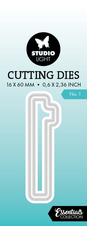 SL Cutting Die Number 1 Essentials 1 PC-1