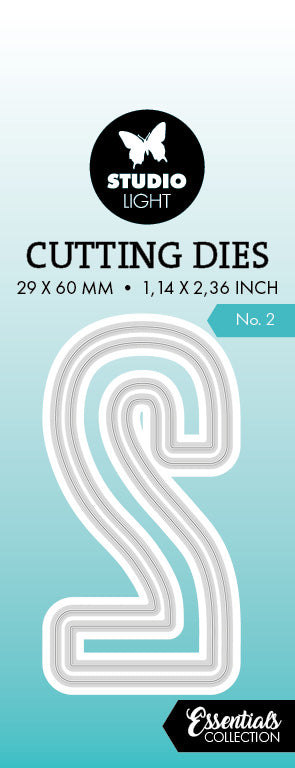 SL Cutting Die Number 2 Essentials 1 PC-1