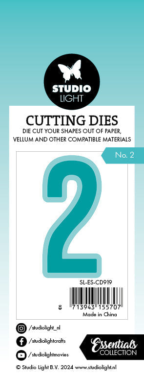 SL Cutting Die Number 2 Essentials 1 PC-2