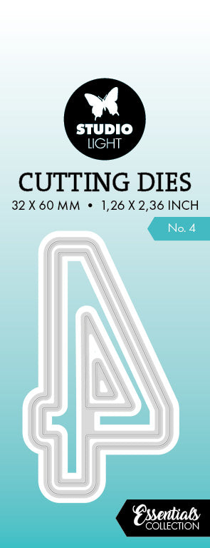 SL Cutting Die Number 4 Essentials 1 PC-1