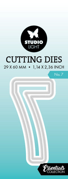 SL Cutting Die Number 7 Essentials 1 PC-1