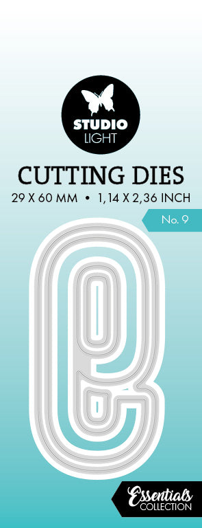 SL Cutting Die Number 9 Essentials 1 PC-1