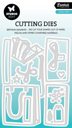 SL Cutting Die B-Day Gifts Essentials 15 PC-1