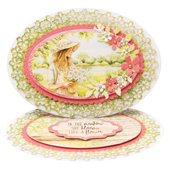 SL Die-Cut Paper Pad Paper Elements Spring Meadow 20 SH-3