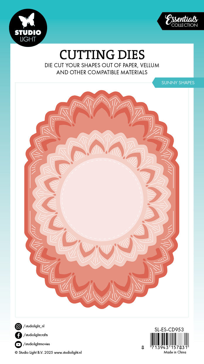 SL Cutting Die Sunny Shapes Essentials 5 PC-2