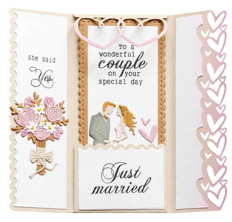 SL Cutting Die Heart Envelope Essentials 6 PC-5