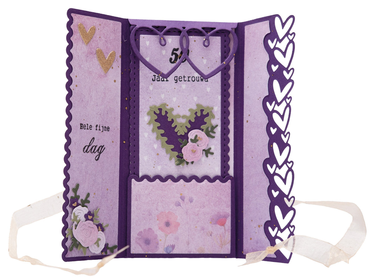SL Cutting Die Heart Envelope Essentials 6 PC-6