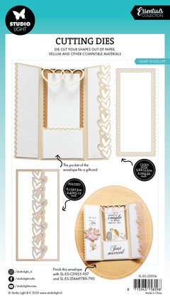 SL Cutting Die Heart Envelope Essentials 6 PC-2