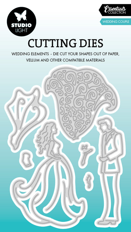 SL Cutting Die Wedding Couple Essentials 7 PC-1