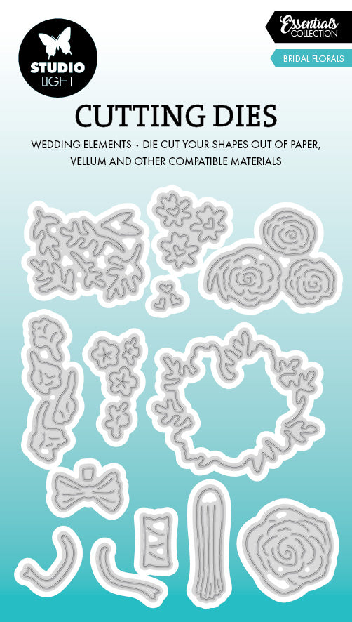 SL Cutting Die Bridal Florals Essentials 13 PC-1