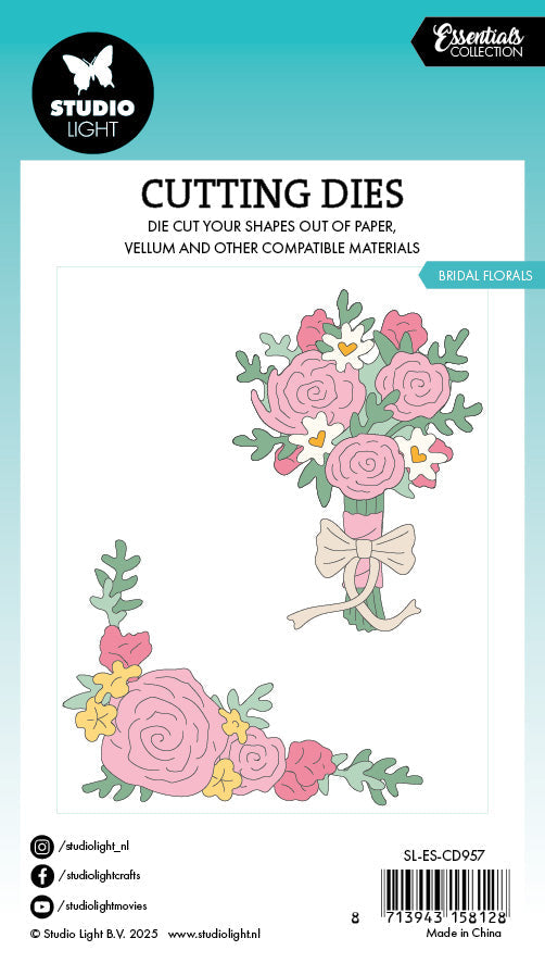 SL Cutting Die Bridal Florals Essentials 13 PC-2