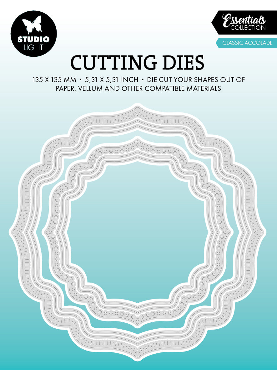 SL Cutting Die Classic Accolade Essentials 6 PC-1