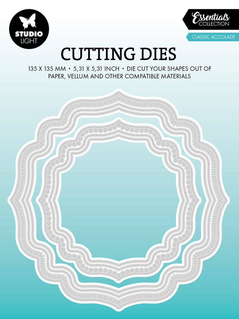 SL Cutting Die Classic Accolade Essentials 6 PC-1