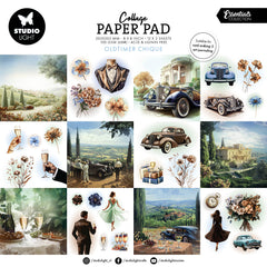 SL Collage Paper Pad Oldtimer Chique Essentials 24 Sheets-1