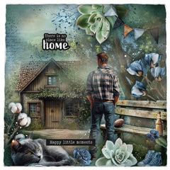 SL Paper Elements Denim Weekends Essentials 105x148x4mm 36 Pieces-2