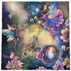 SL Collage Paper Pad Enchanted Essentials 203x203x5mm 24 Sheets-3